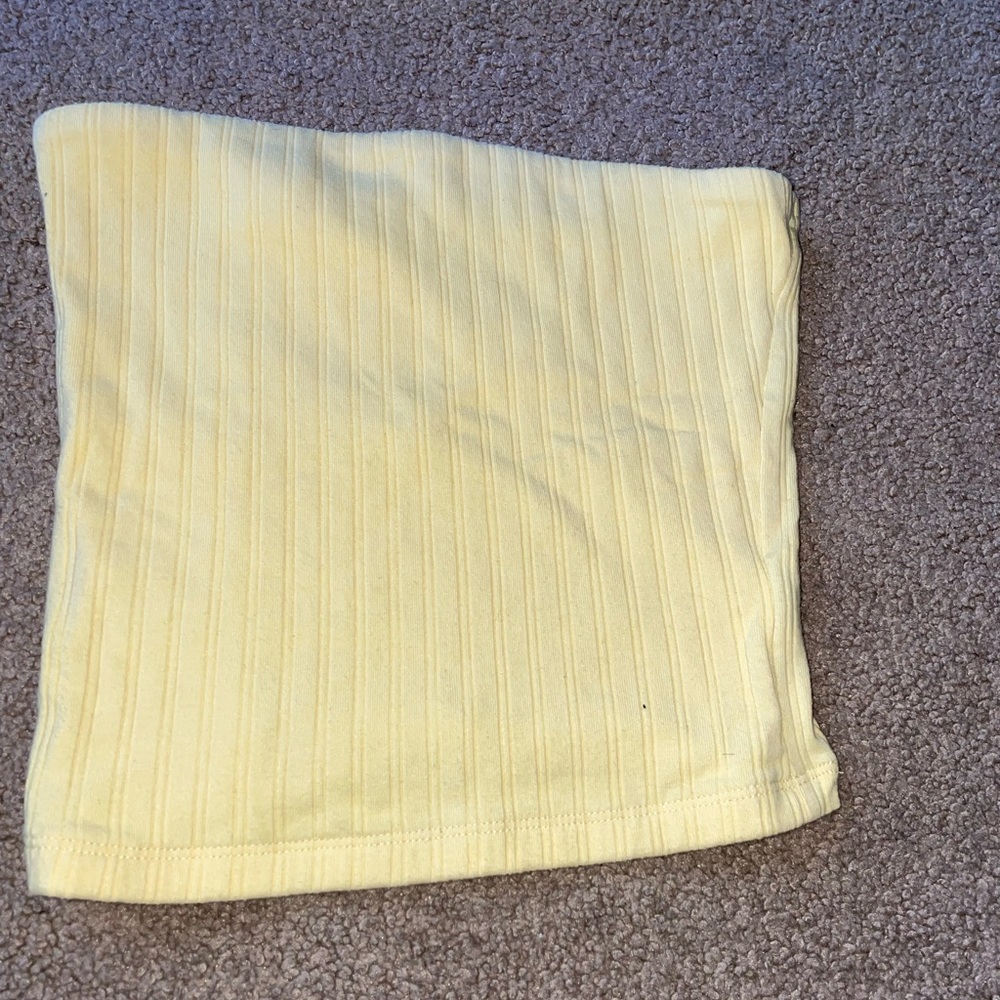 Yellow American Eagle Tube Top